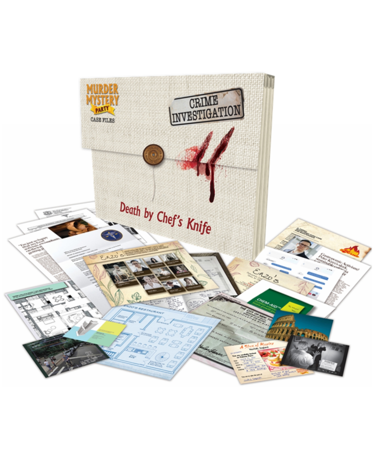 University Games Kids' Mystery Party Case Files In Multi