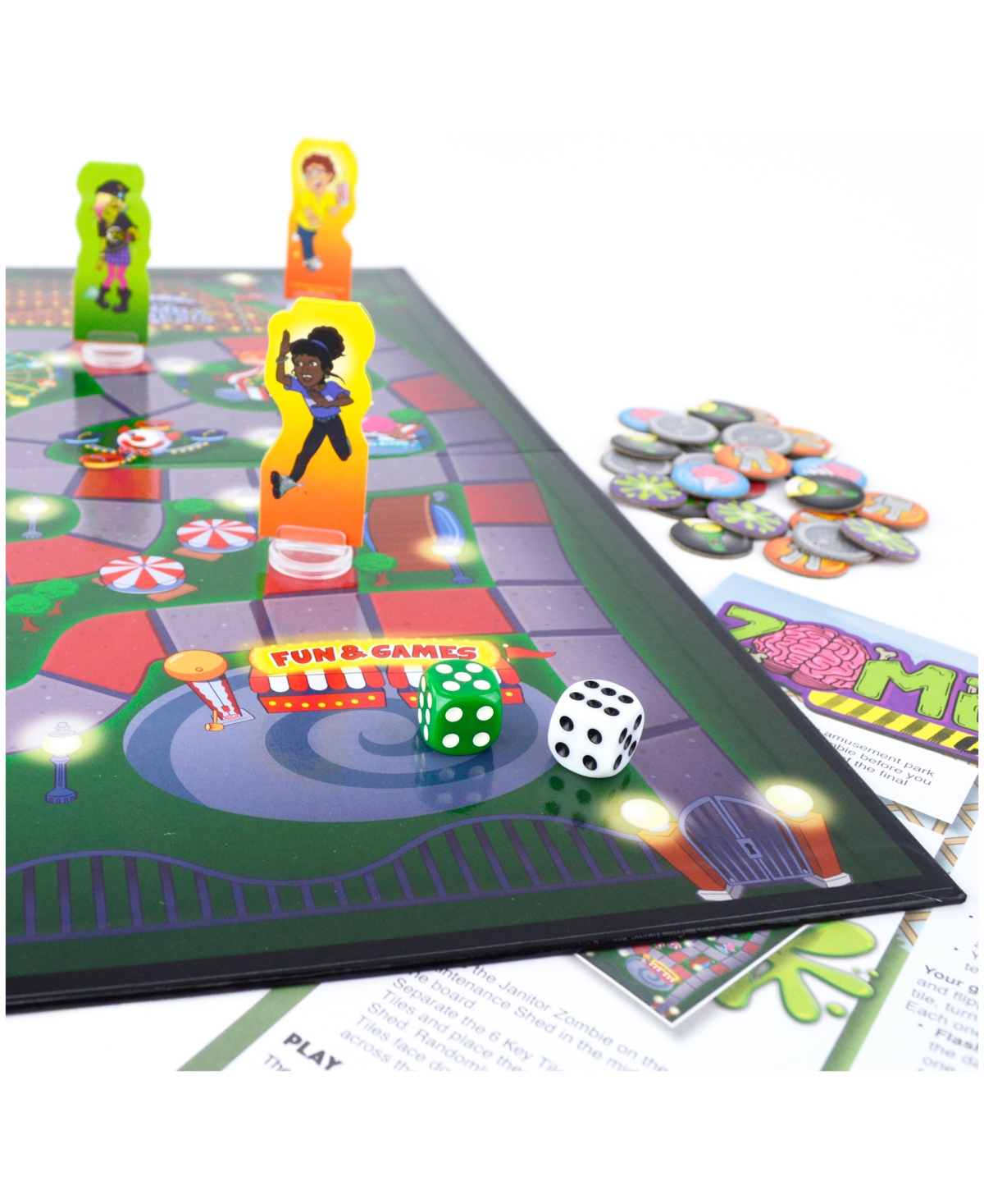 Playmonster Zombie Chase Set, 72 Piece In Multi
