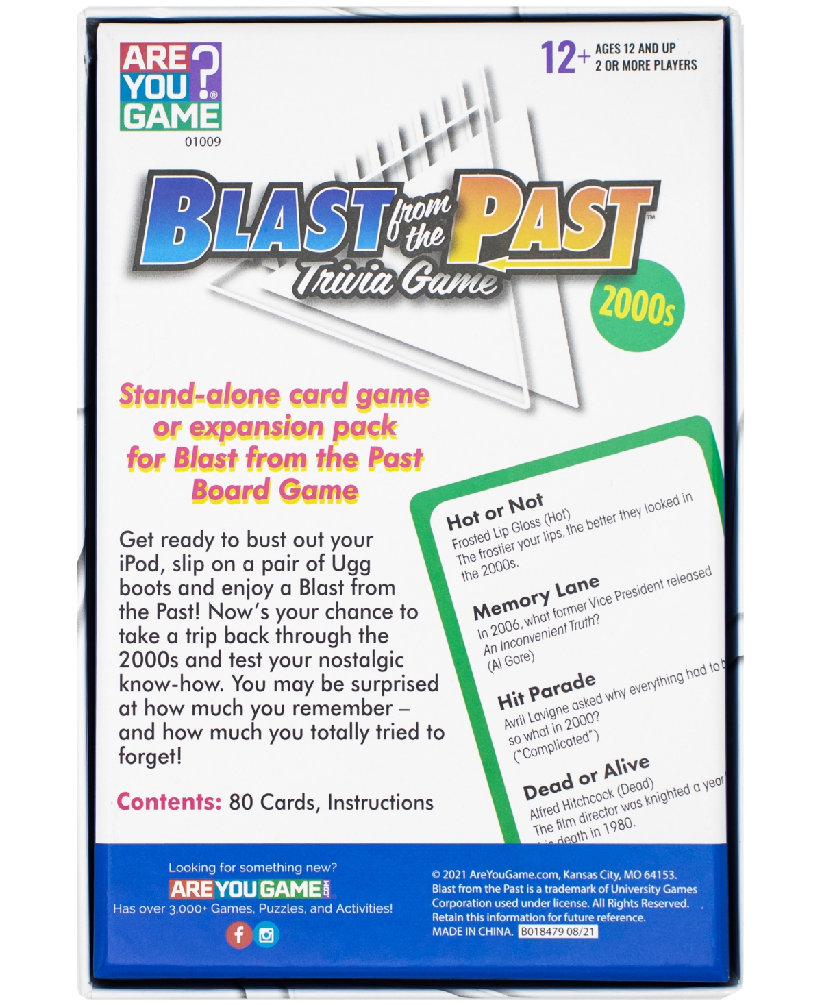 Shop Areyougame Blast From The Past Trivia Game In Multi