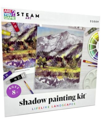 Areyougame Shadow Painting Lifelike Landscapes Set, 16 Piece - Macy's