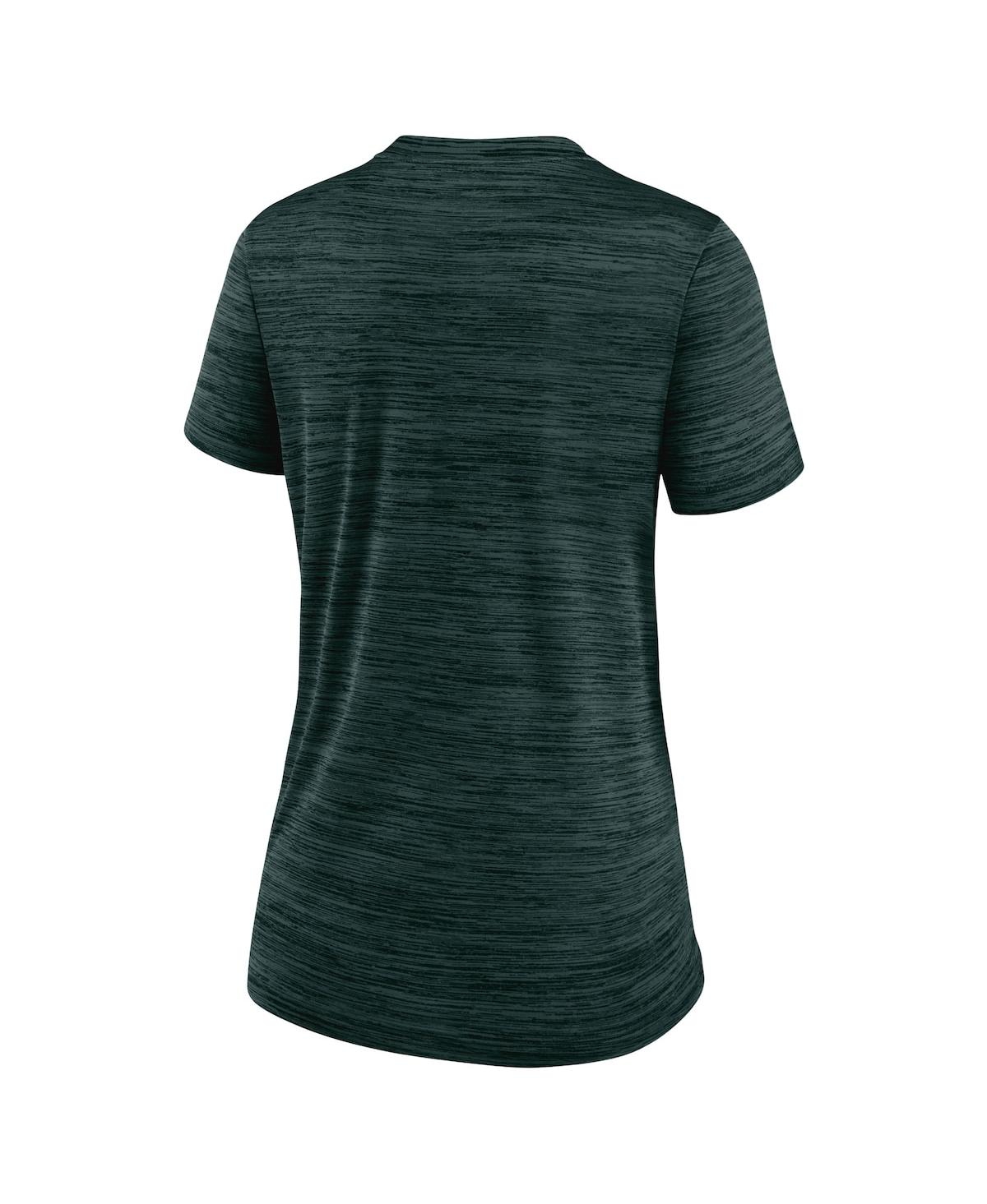 Women's NikeColorado Rockies Authentic Collection City Connect Velocity Performance V-Neck T-shirt - Green