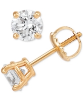 Diamond Stud Earrings (1 ct. t.w.) in 14k Gold - Yellow Gold