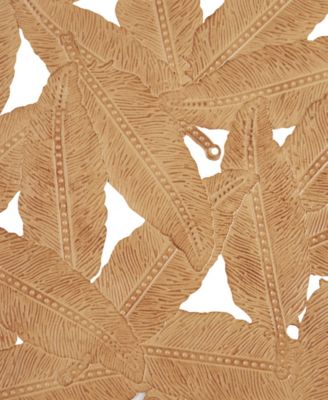 Rossi Feather Painted Round Wall Decor, 3 Piece