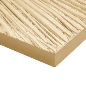 Sunburst 100% Hand Painted Dimensional Resin Wall Decor, 45" x 15"