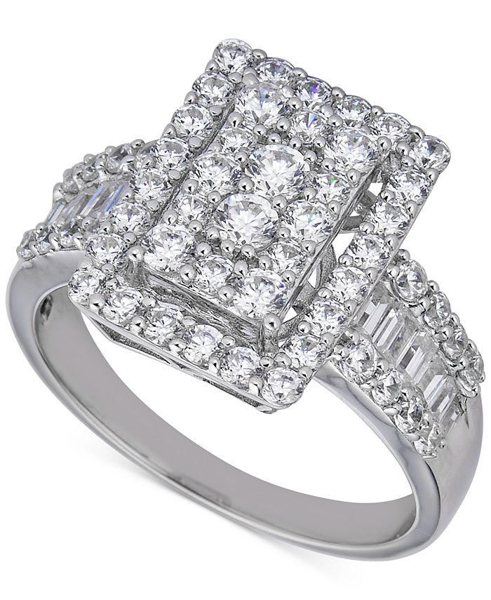 Macy's hotsell baguette ring