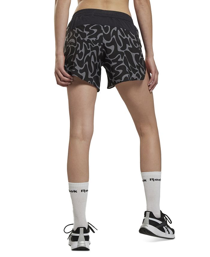 Reebok Women's AOP Running Shorts Macy's