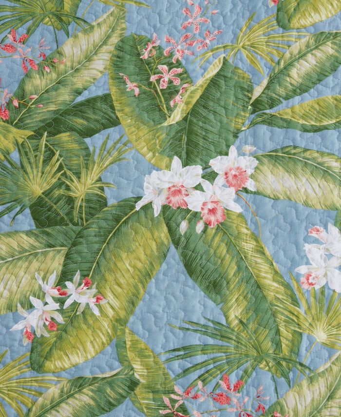 Tommy Bahama Home Aregada Dock Reversible 3 Piece Quilt Set, King Macy's