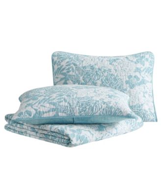 Laguna Beach Reversible 3 Piece Quilt Set, Full/Queen
