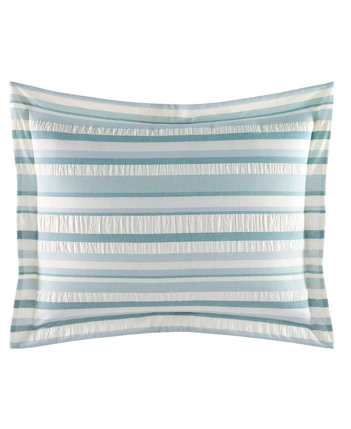 Tommy Bahama Home Clearwater Cay Duvet 3 Piece Cover Set, King