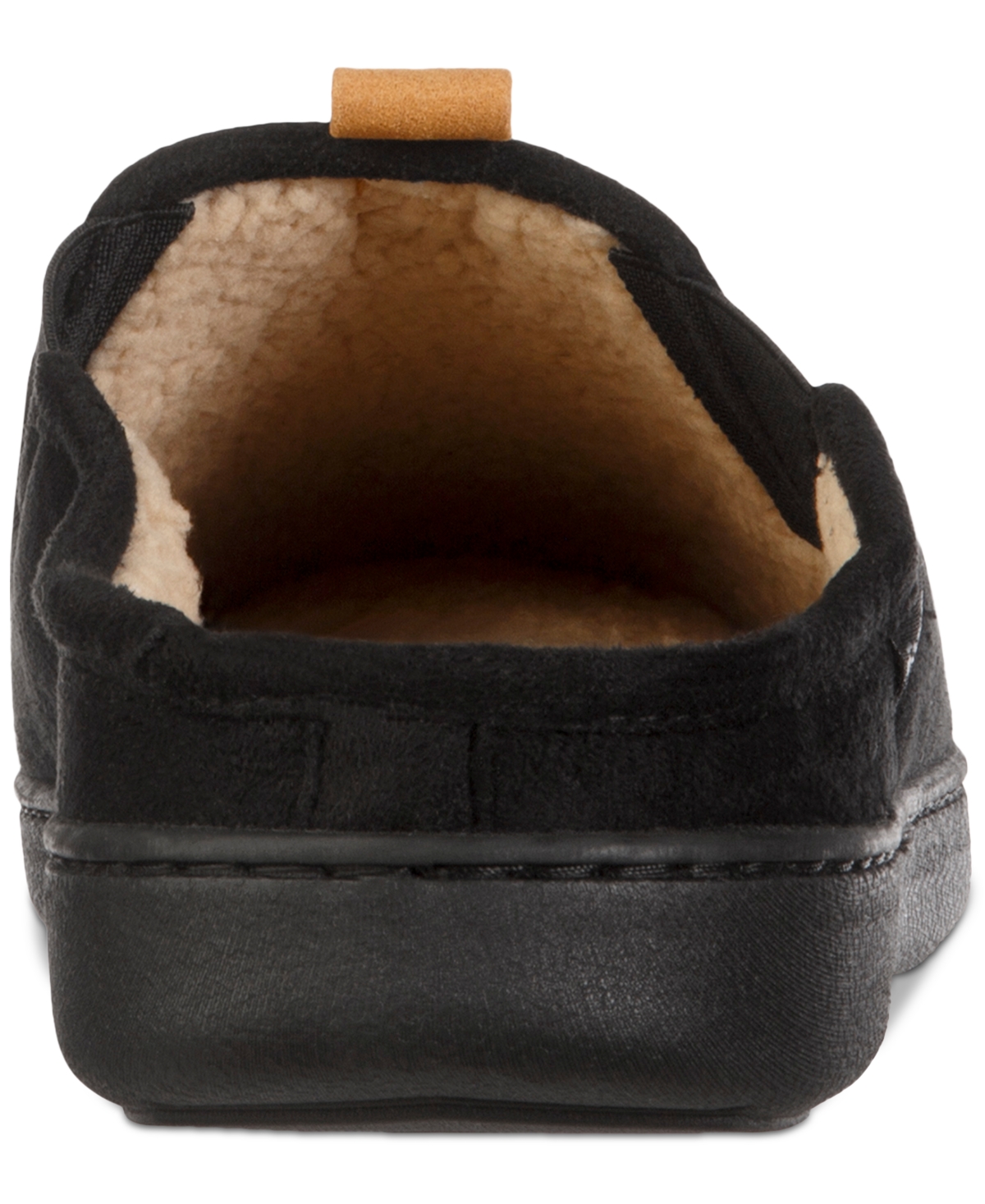 Isotoner Men's Microsuede Hoodback Slipper