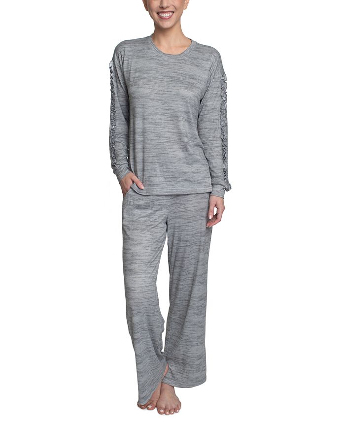 Muk Luks Women's Considered Comfort Lounge Pajama Set & Reviews All
