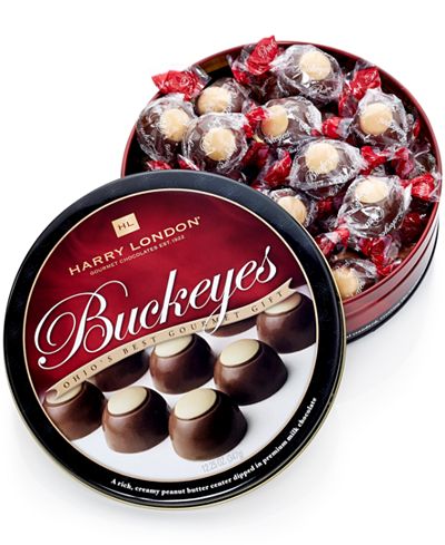 Harry London Milk Chocolate Buckeyes Tin