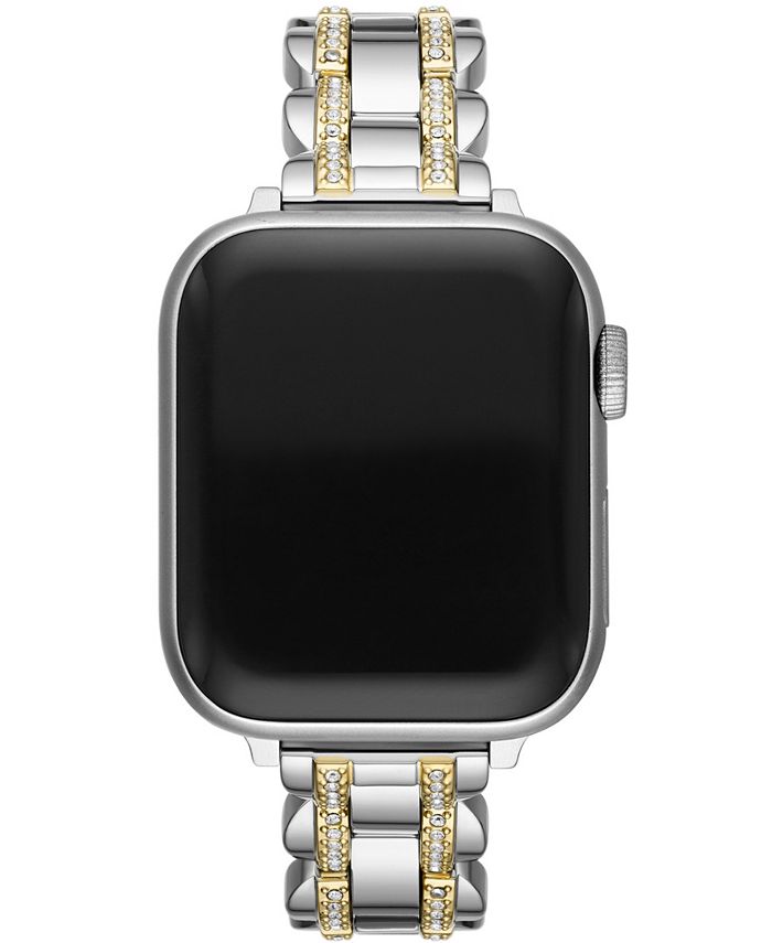 kate spade new york Pave Glitz Two-Hand Two-Tone Stainless Steel Bracelet  Band for Apple Watch, 38mm, 40mm, 41mm & Reviews - All Fashion Jewelry -  Jewelry & Watches - Macy's