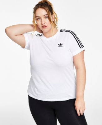 adidas - Cotton 3 Stripes T-Shirt