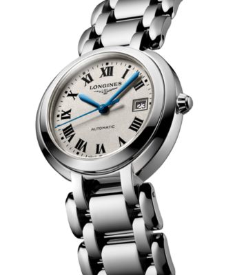 Women's Swiss Automatic PrimaLuna Stainless Steel Bracelet Watch 30mm