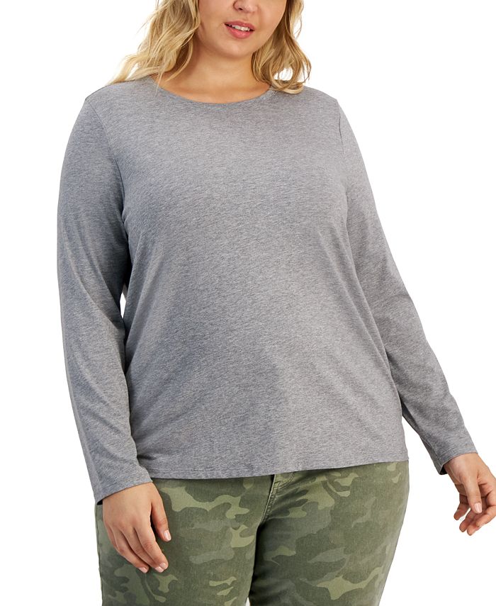 Macy's style & co plus cheap size tops