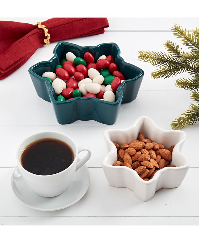 Tabletops Unlimited Winter Forest Figural Bowl, Set of 2 Macy's