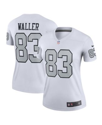 Darren Waller LV Raiders Womens Alternate Legend Jersey-White. Size: XXL