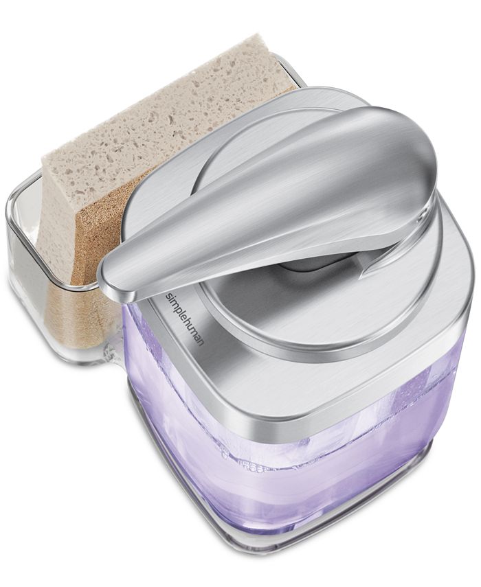 simplehuman 22Oz. Square Push Pump & Caddy Macy's