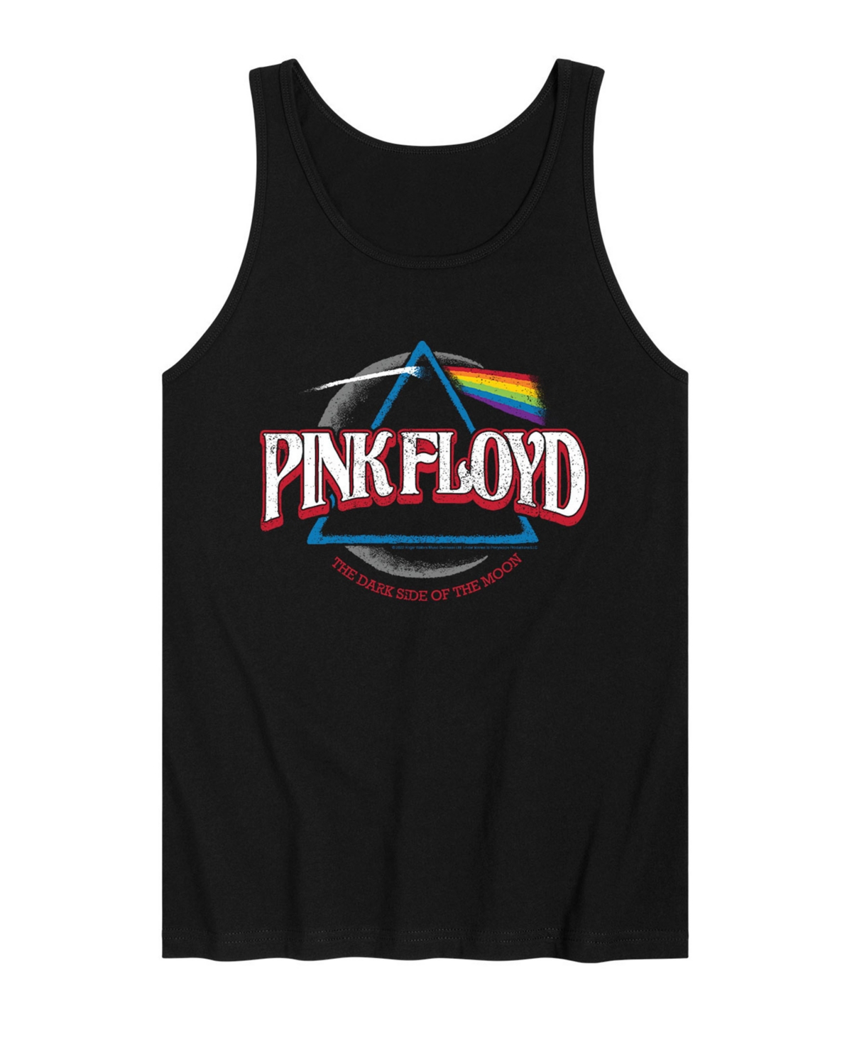Men's Pink Floyd Dark Side Moon Tank - Black