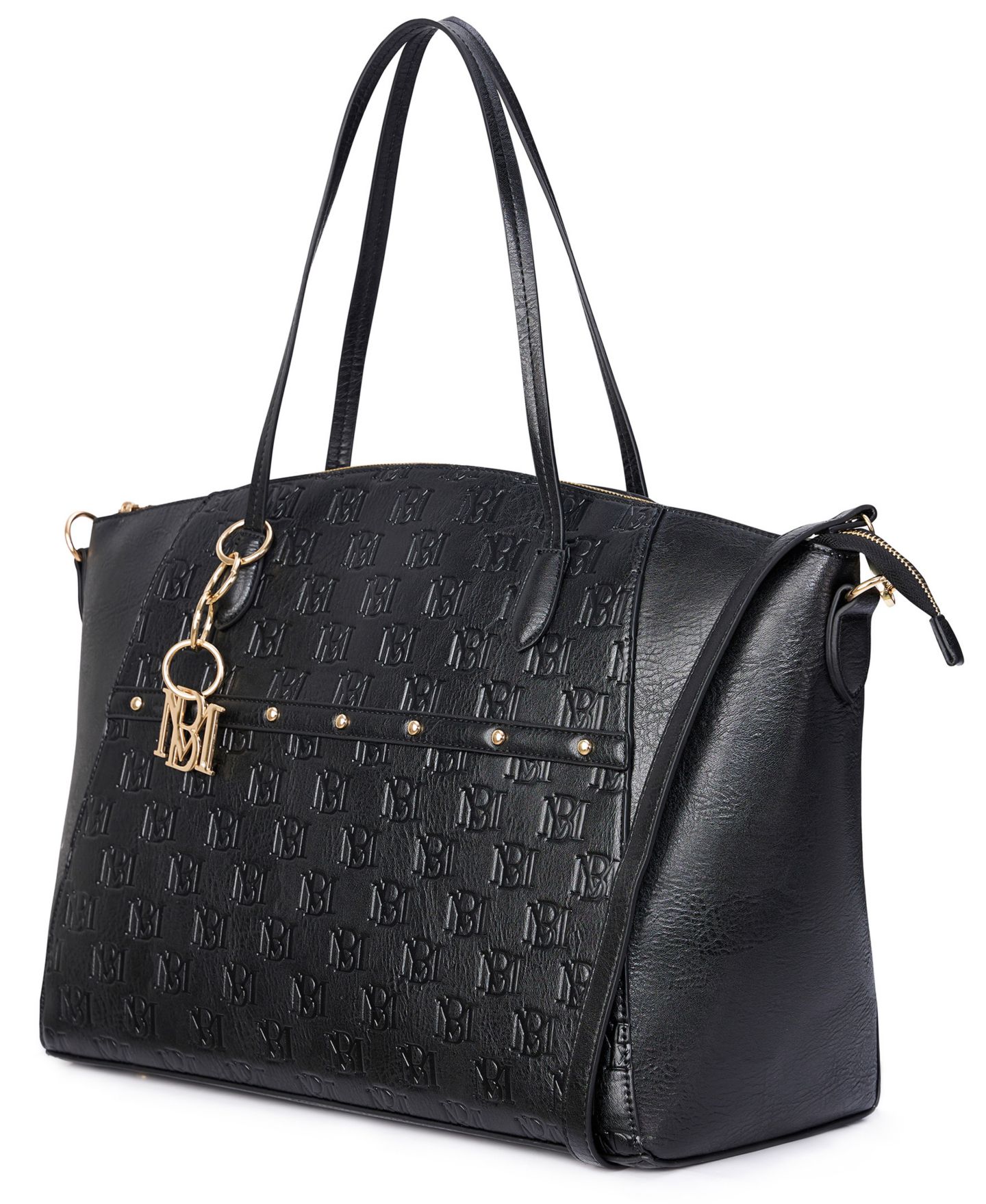 Женская сумка Badgley Mischka Caroline Tote Weekender Travel, цвет: Чёрный — фото 1