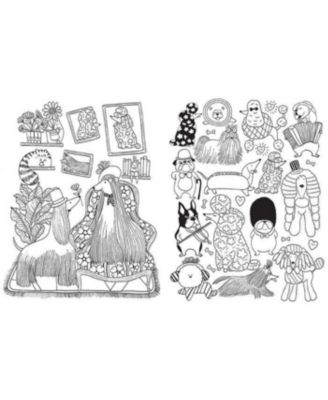 A Million Cute Animals: Adorable Animals to Color by Lulu Mayo