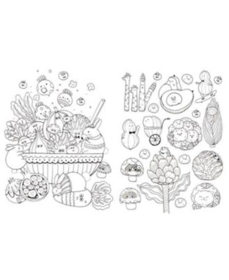 A Million Kawaii Cuties: The Sweetest Things to Color by Lulu Mayo