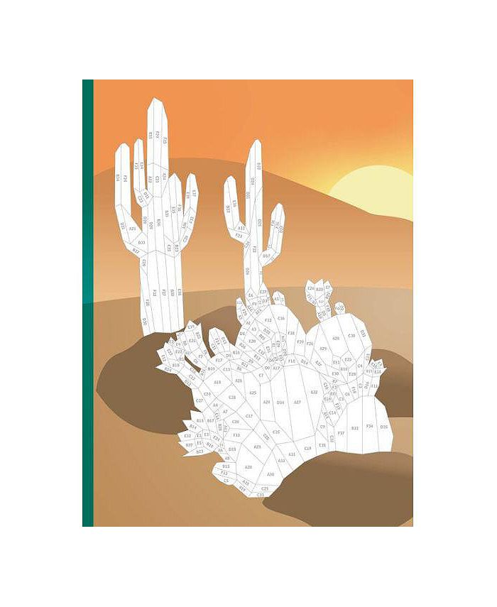 Barnes & Noble Paint by Sticker Plants and Flowers Create 12 Stunning