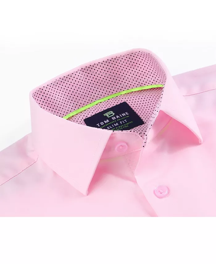 Men's Slim Fit Performance Solid Button Down Shirt - thumbnail 10
