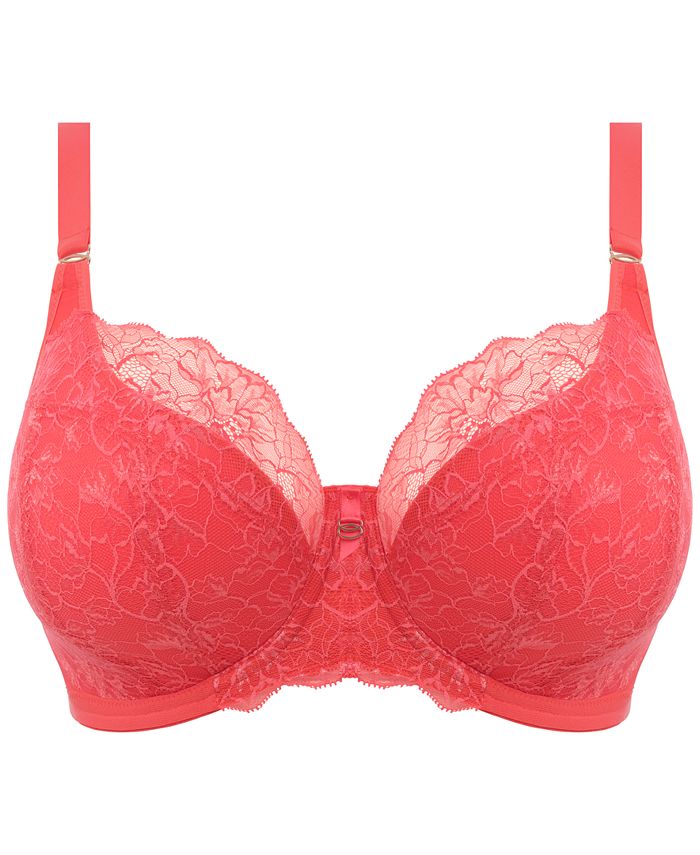 Elomi Womens Full Figure Brianna Underwire Padded Half Cup Bra El8081 Macys 