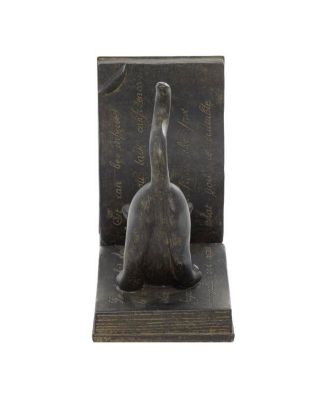 Eclectic Cat Bookends, Set of 2