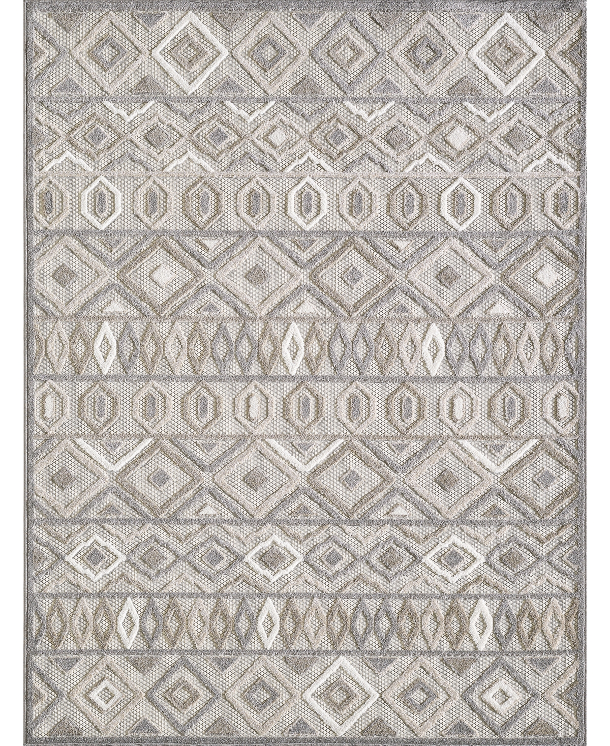 Kas Calla 6925 6'7in x 9' Area Rug - Gray