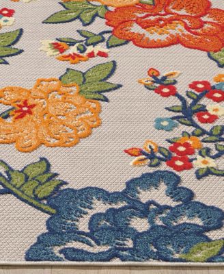 Calla 6937 7'10" x 9'10" Outdoor Area Rug