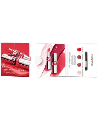 Yves Saint Laurent - Receive a complimentary candy glaze sample with any $100 YSL Beauty Purchase