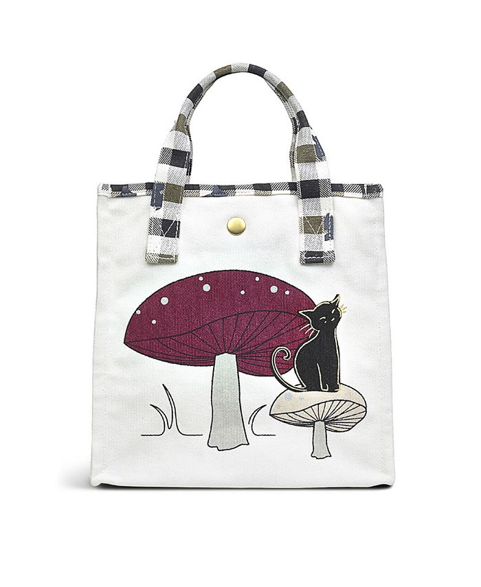 Radley London Women s Forest Friends Mushroom Small Canvas Open