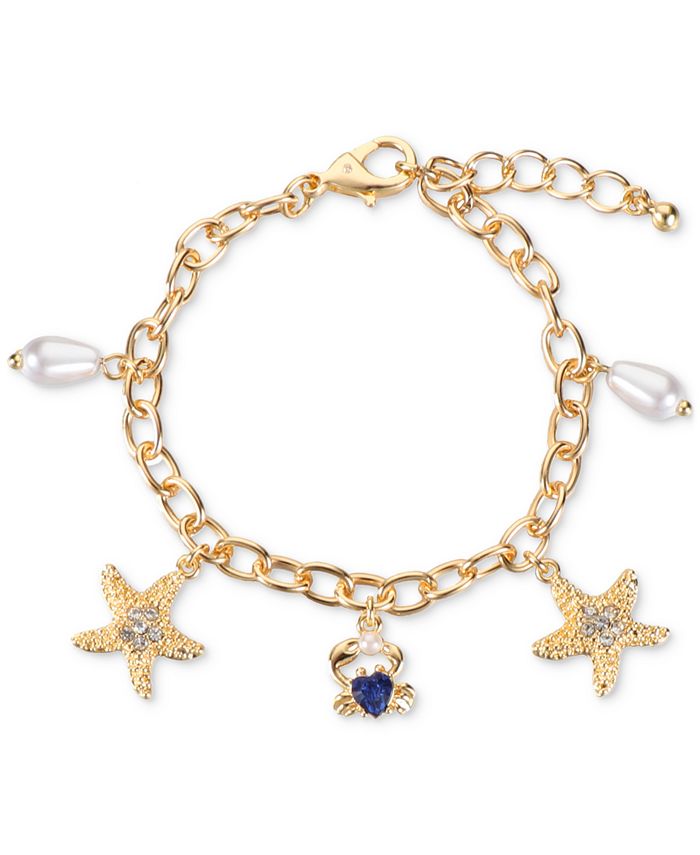 Macy's gold hotsell charm bracelet
