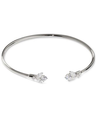 Eliot Danori - Silver-Tone Prima Flex Cuff Bracelet, Created for Macy's