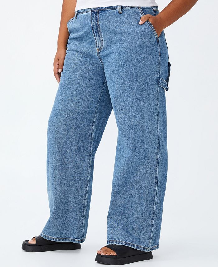 COTTON ON Trendy Plus Size Carpenter Jeans Macy's