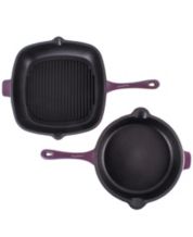 Discount World MD-K99-D4430-FI-P Fiesta Granite Cookware Set, 7 Piece -  Purple 