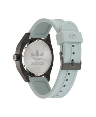 Unisex Three Hand Edition Two Gray Silicone Strap Watch 42mm