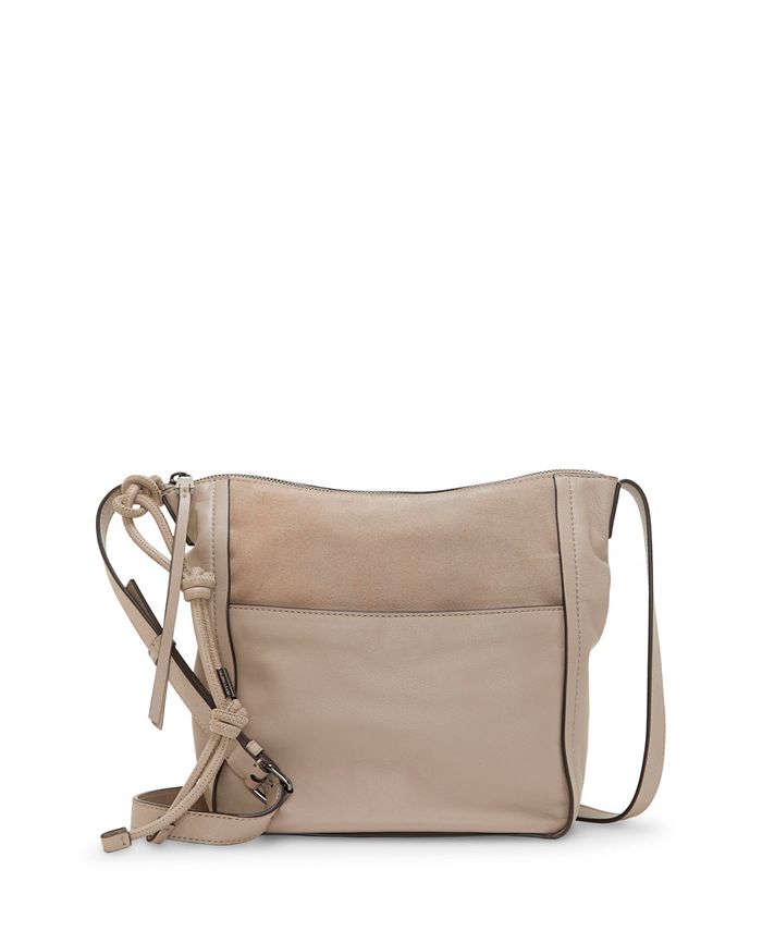 Vince Camuto Maecy Leather Crossbody Bag in Brown