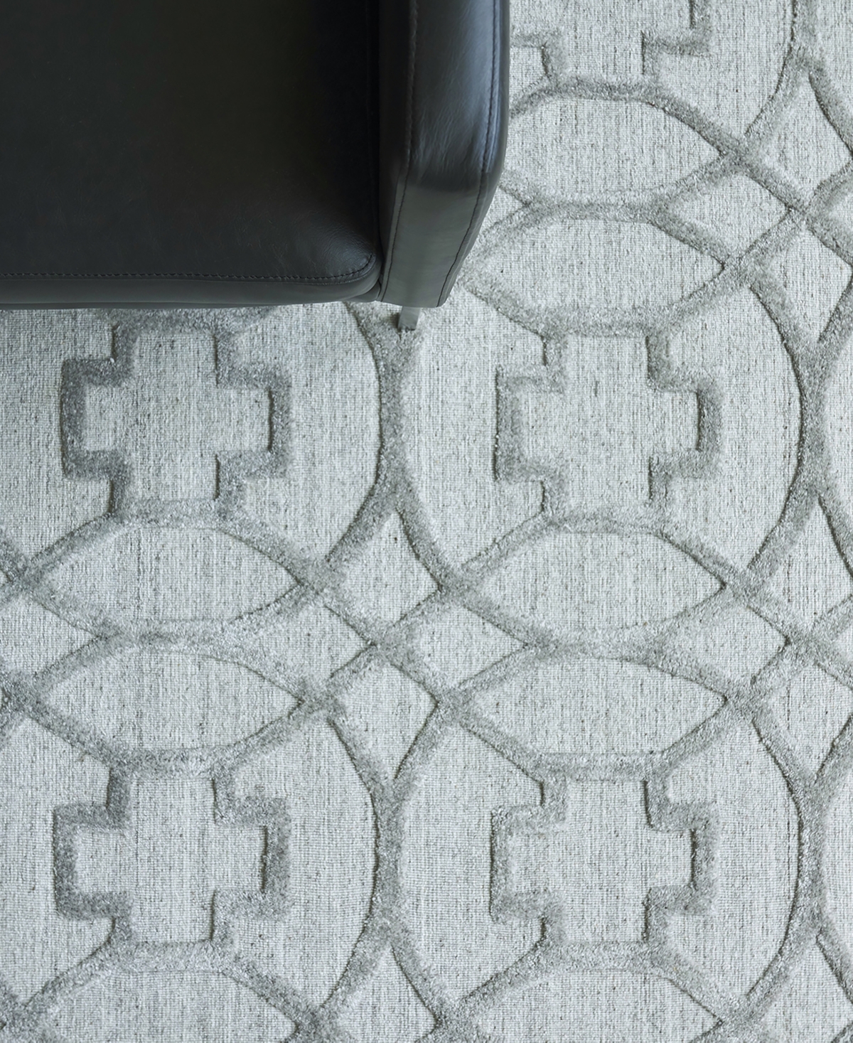 Exquisite Rugs Windsor Er2448 8' X 10' Area Rug In Silver-tone