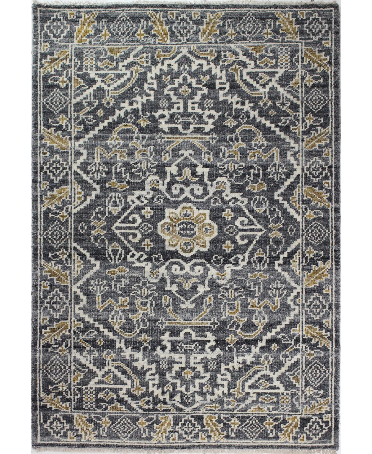 Bb Rugs Carah CAR109 3'6in x 5'6in Area Rug - Gray