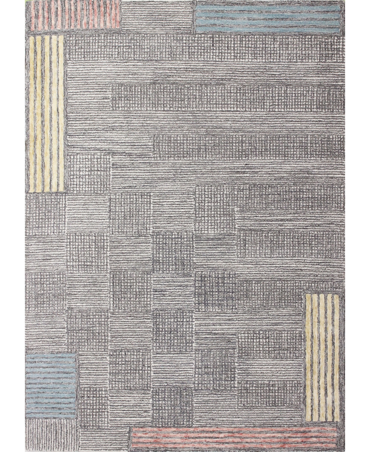 Bb Rugs Veneto CL217 8'6in x 11'6in Area Rug - Gray