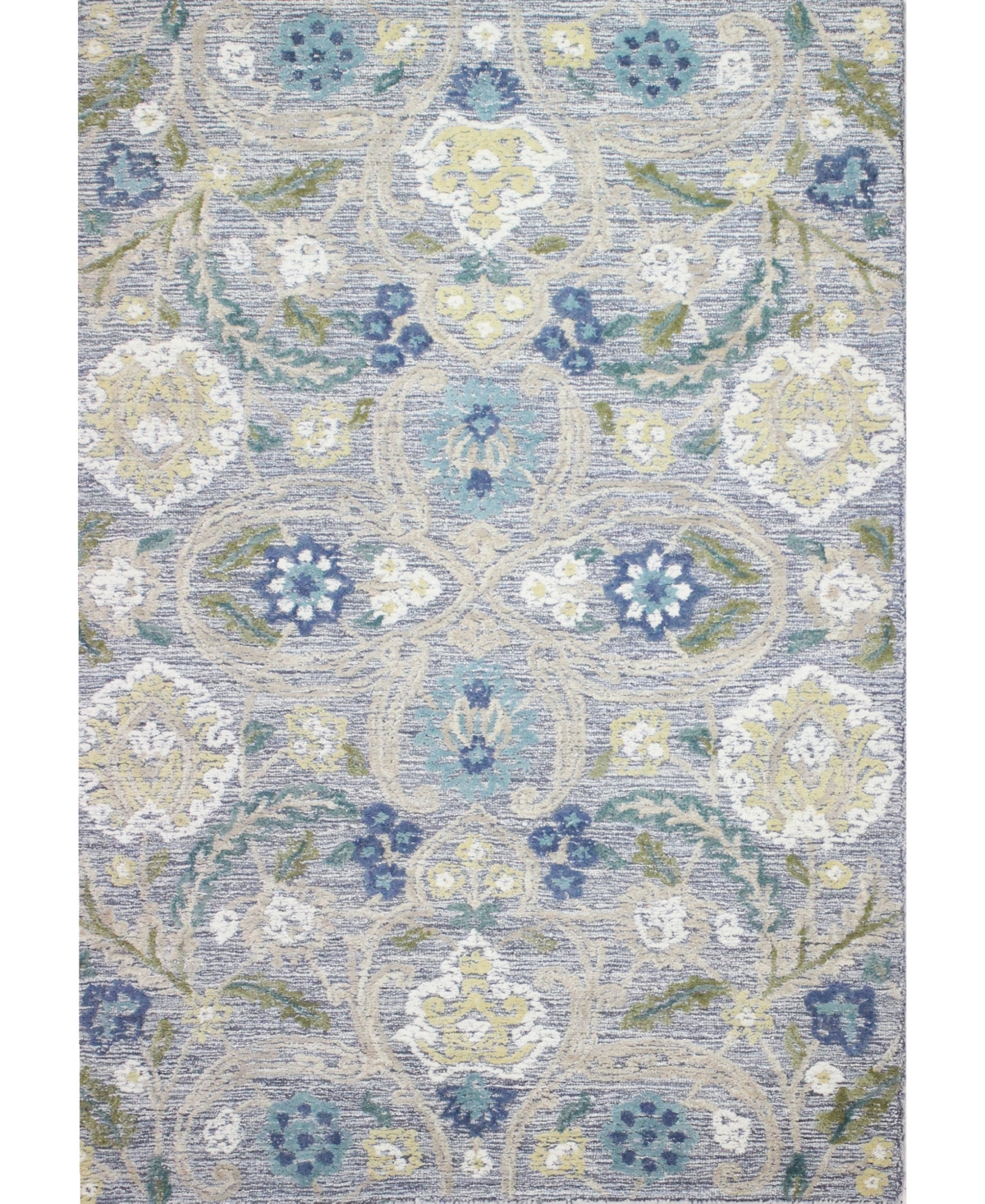 Bb Rugs Adige ADI169 8'6in x 11'6in Area Rug - Slate