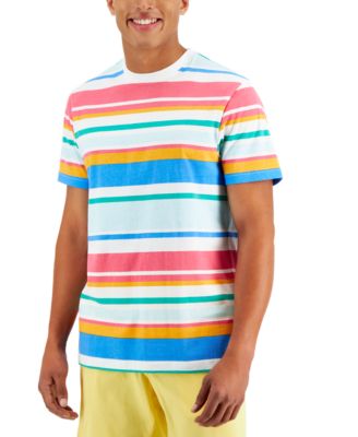 Club Room - Men's Toulous Striped T-Shirt