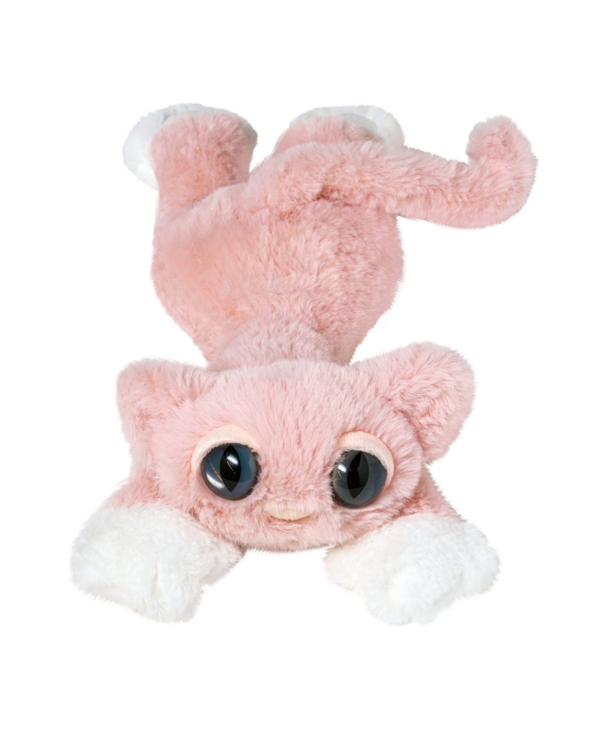 Manhattan Toy Company Kids' Lanky Cats Mochi Pink Cat Stuffed Animal In Multicolor