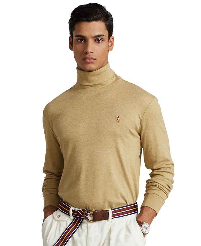 Polo Ralph Lauren Men's Soft Cotton Turtleneck & Reviews - Casual  Button-Down Shirts - Men - Macy's