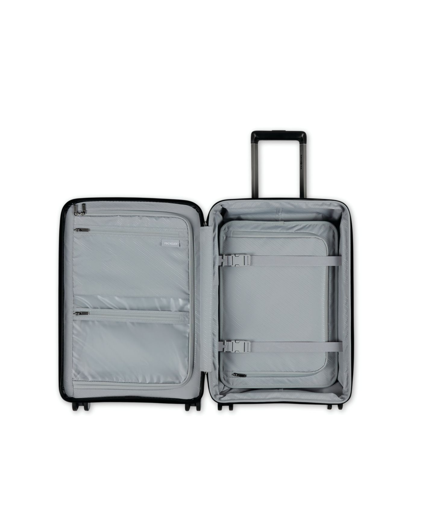 Чемодан Samsonite Elevation Plus Quick Entry Pocket Carry-on Spinner, цвет: Чёрный — фото 3