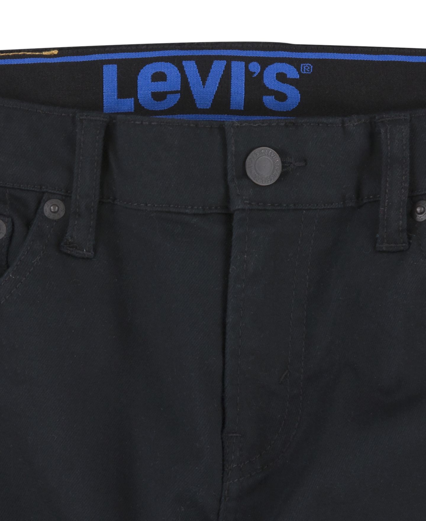 Джинсы Levi's 502™ Taper-Fit Stretch Performance Jeans для мальчиков, цвет: Чёрный — фото 10